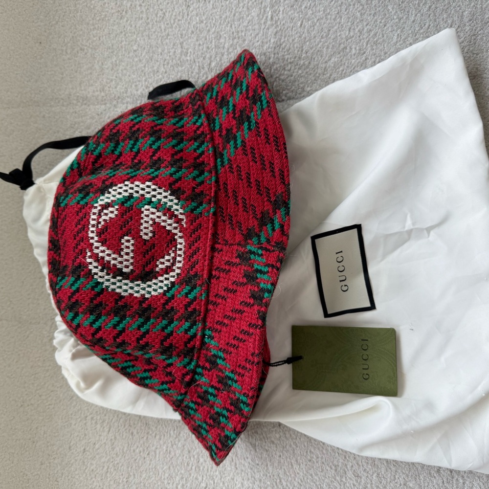 Bucket hat tweed Gucci